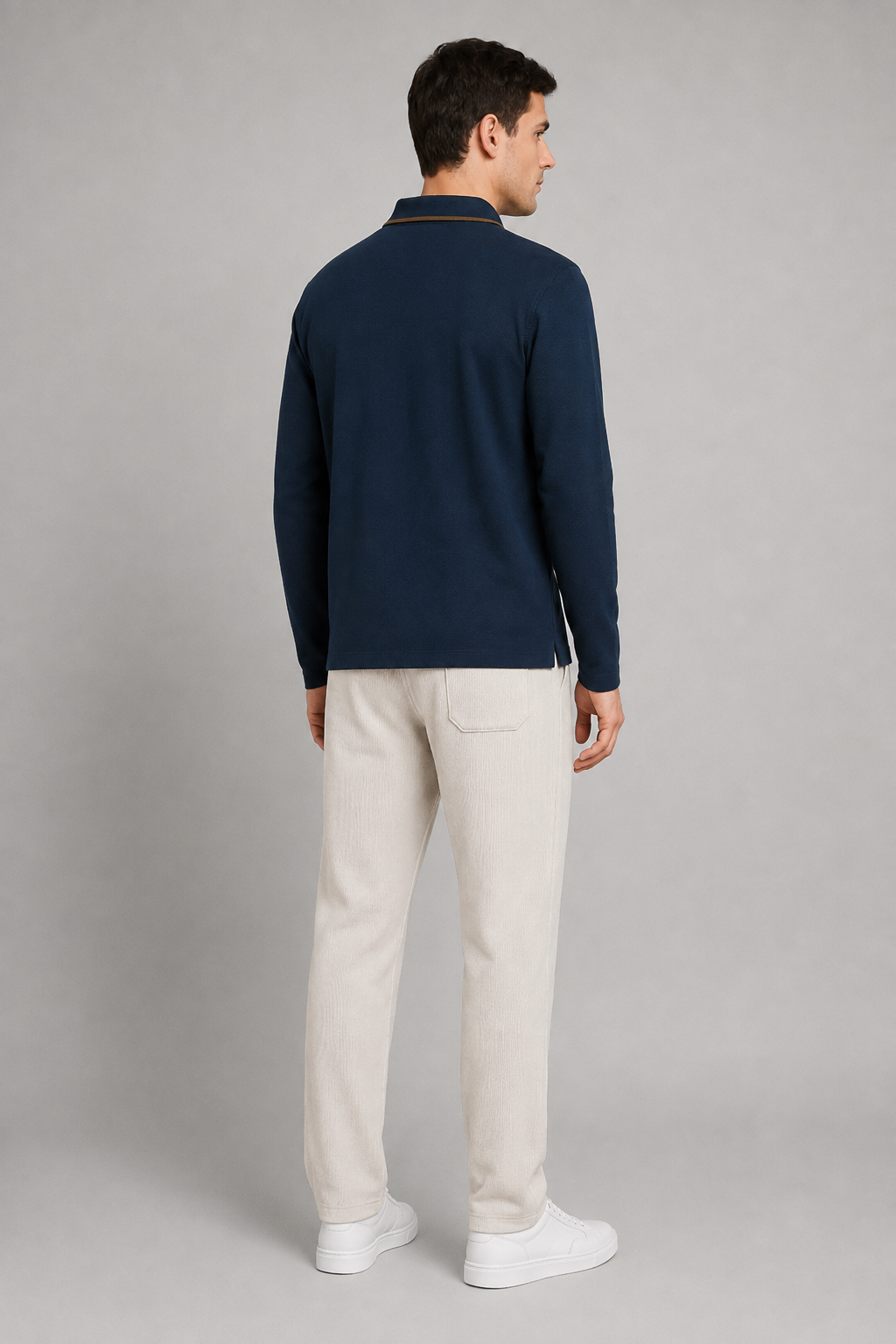 Men’s Sand Brushed Seer Sucker Winter Lower – Regular Fit Knitted