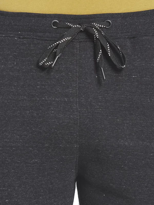 Octave Men Grey Solid Joggers