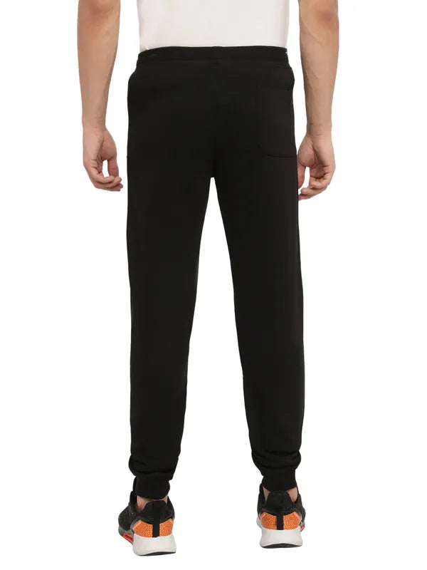 Octave Men Black Solid Joggers