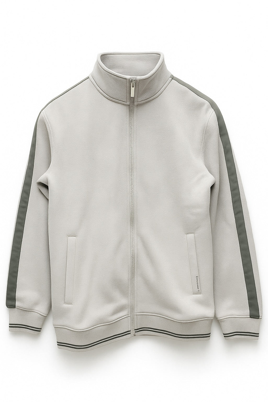 Octave Men Solid Mandrain Neck Sweatshirt