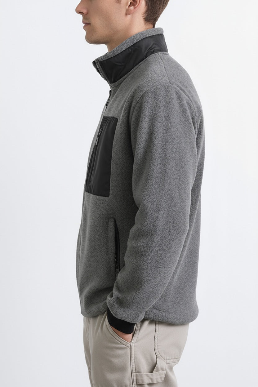Octave Men Solid Mandrain Neck Sweatshirt