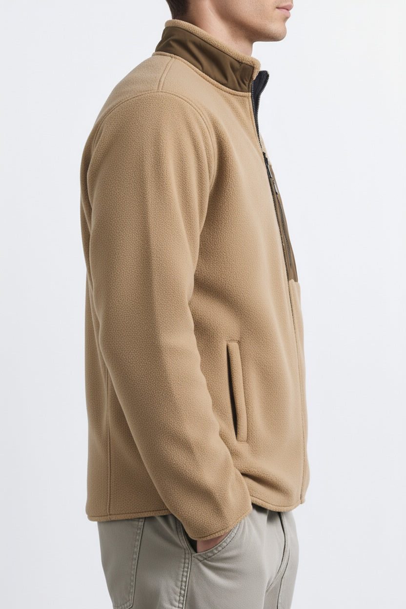 Octave Men Solid Mandrain Neck Sweatshirt