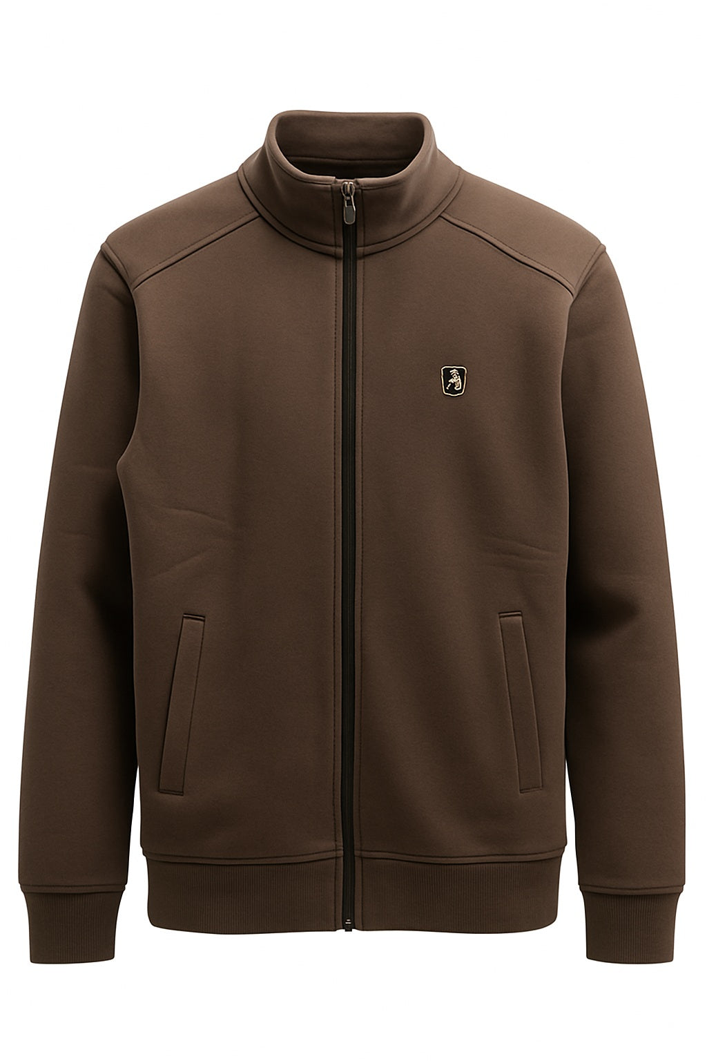 Octave Men Solid Mandrain Neck Sweatshirt