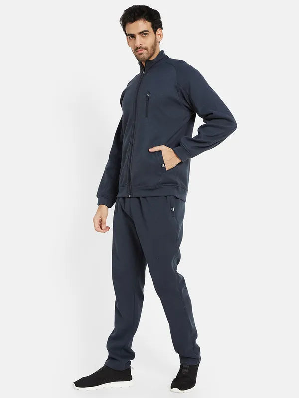 Octave Men Fleece Mid Rise Tracksuits