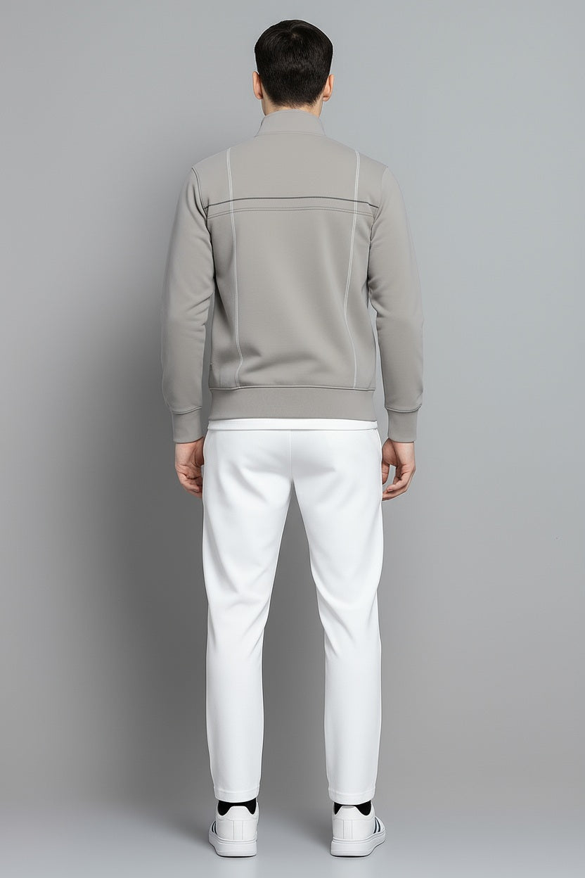 Octave Men Striped Sweatshirt