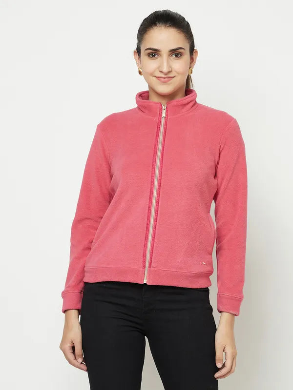 Women Raspberry Sweatshirts