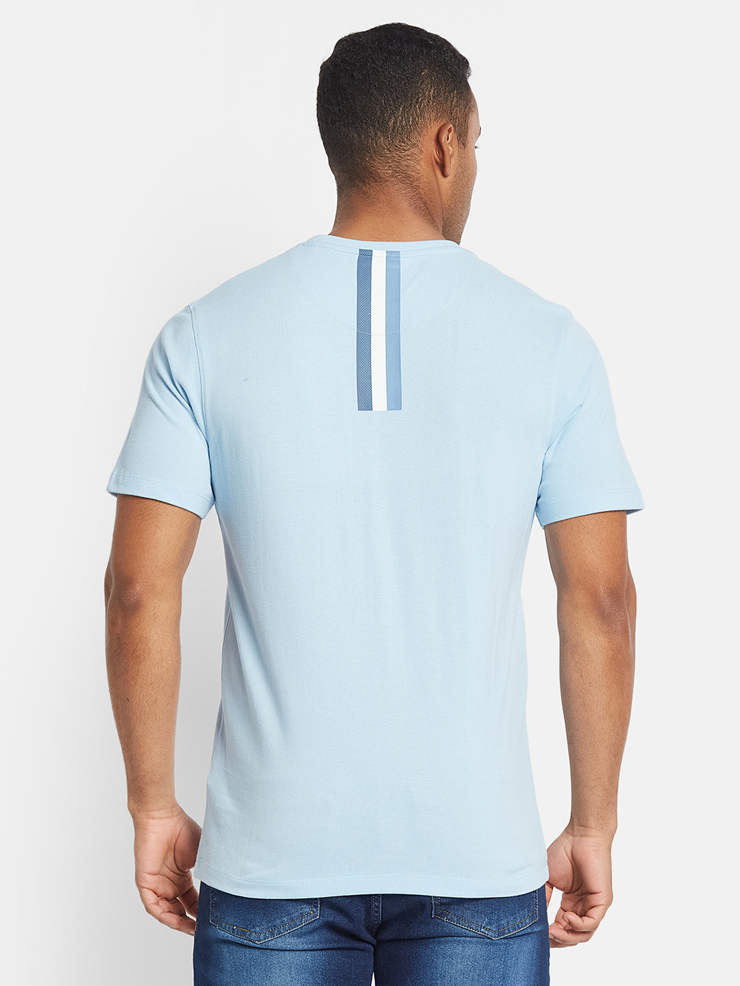 Octave Men Striped T-shirt
