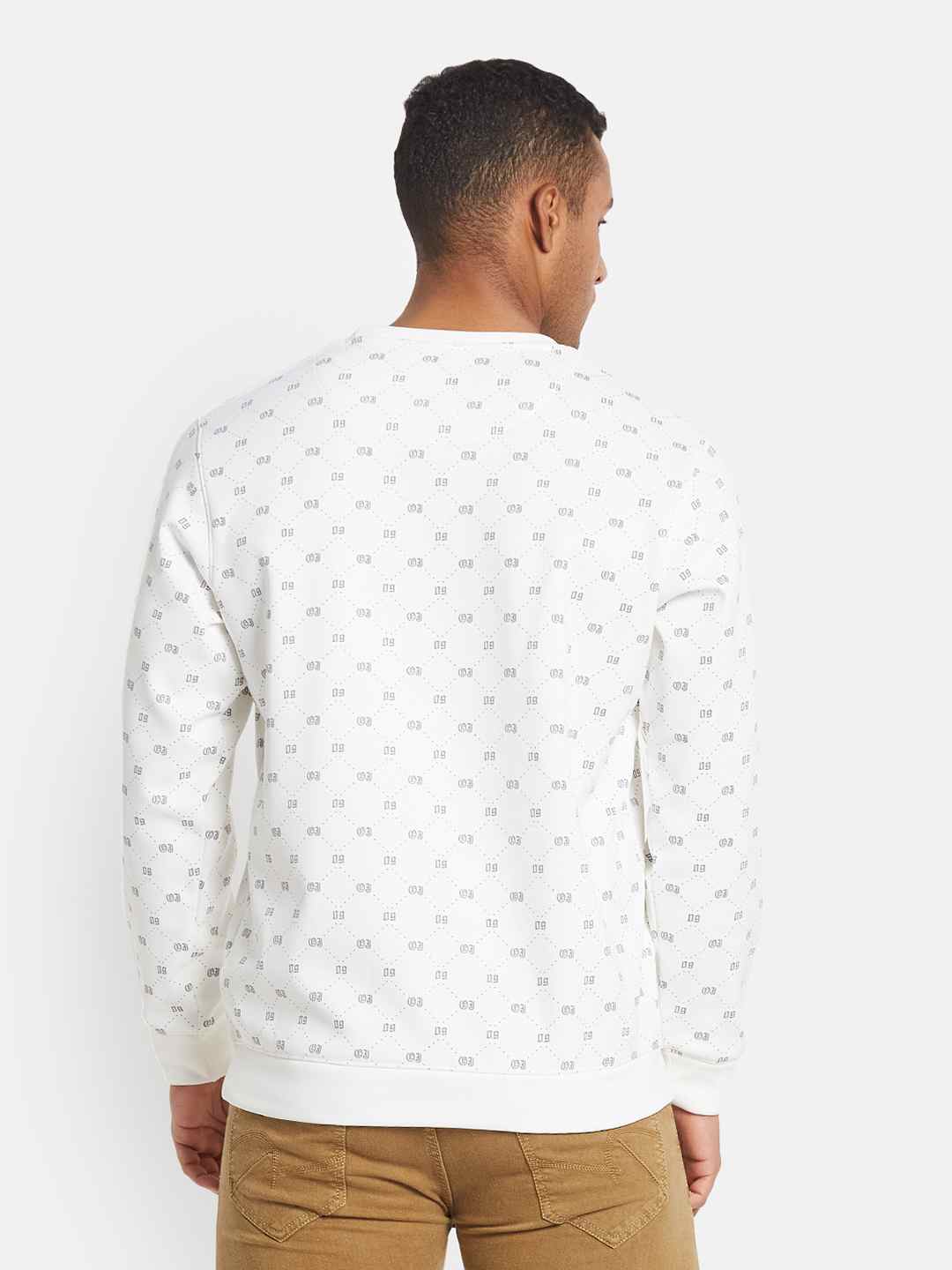 Octave Men Printed Sweatshirt