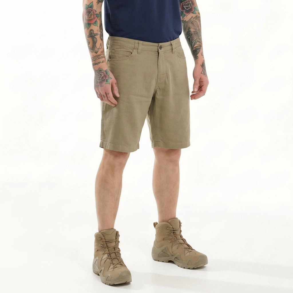 Men Light Olive Sold Shorts