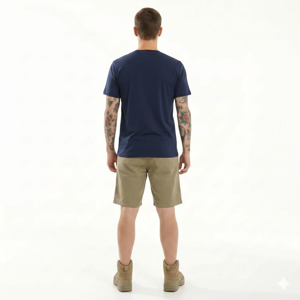 Men Light Olive Sold Shorts