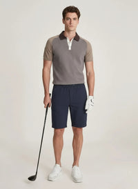 Men Navy Cargo Shorts