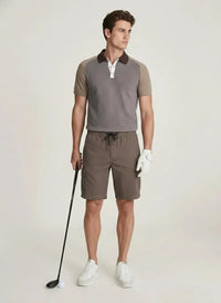 Men Choco Cargo Shorts