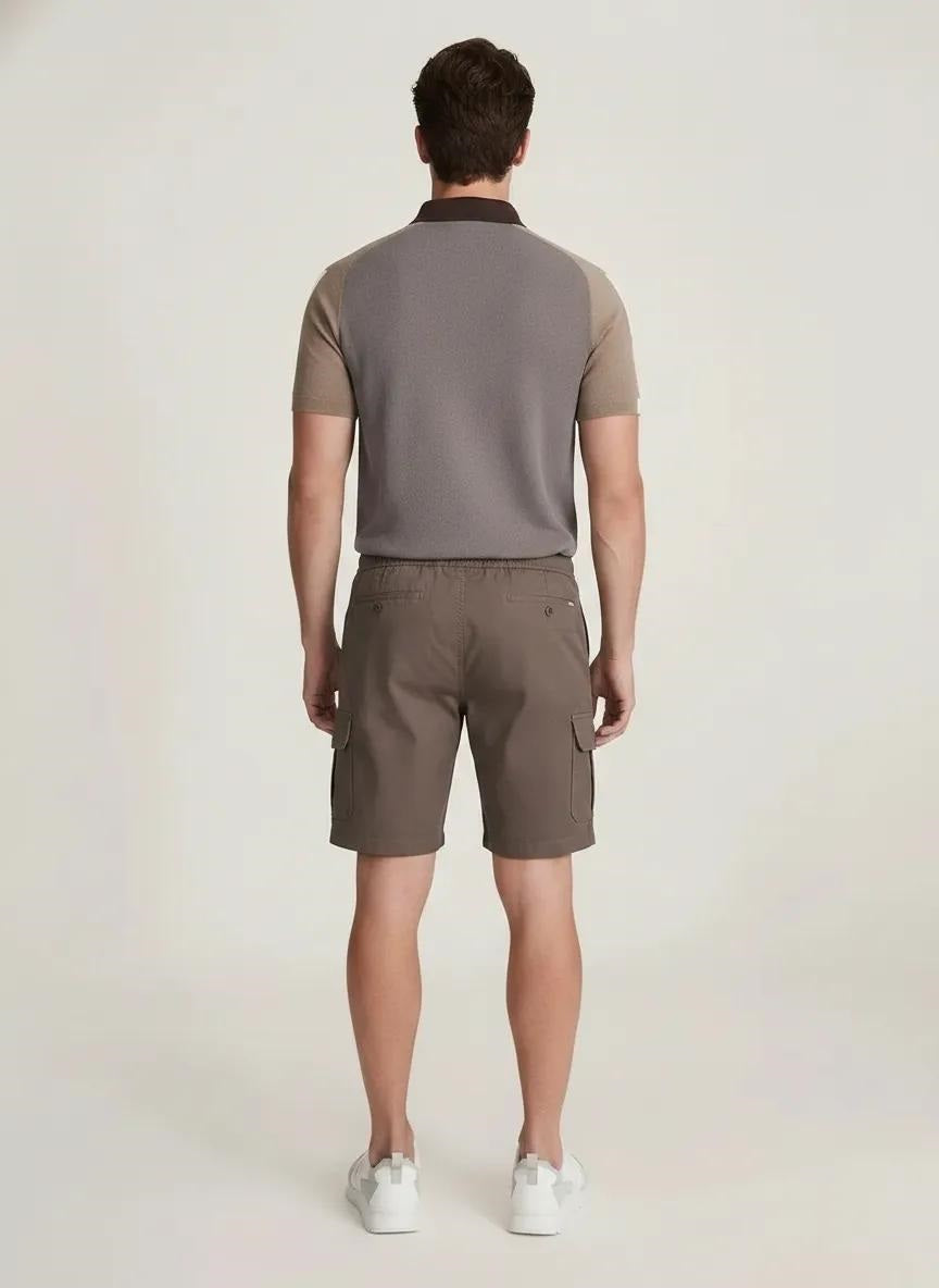 Men Choco Cargo Shorts