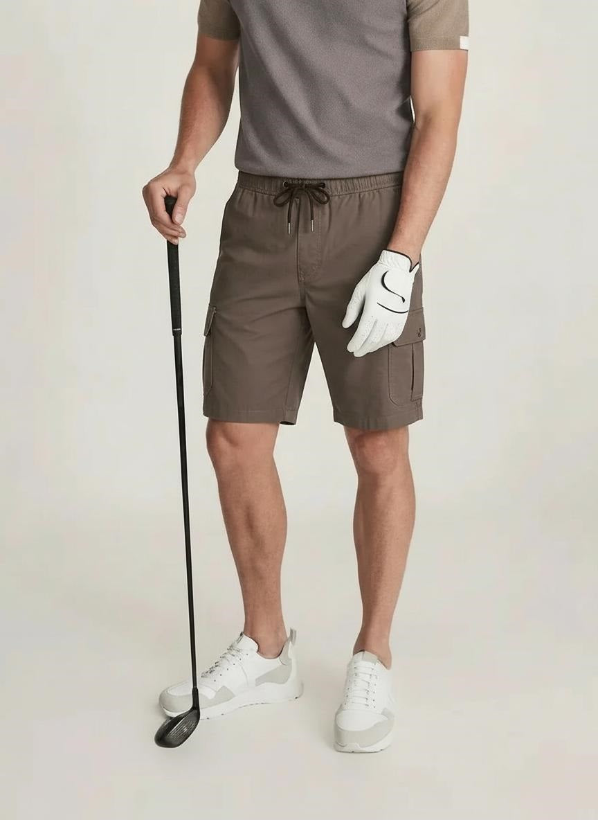 Men Choco Cargo Shorts