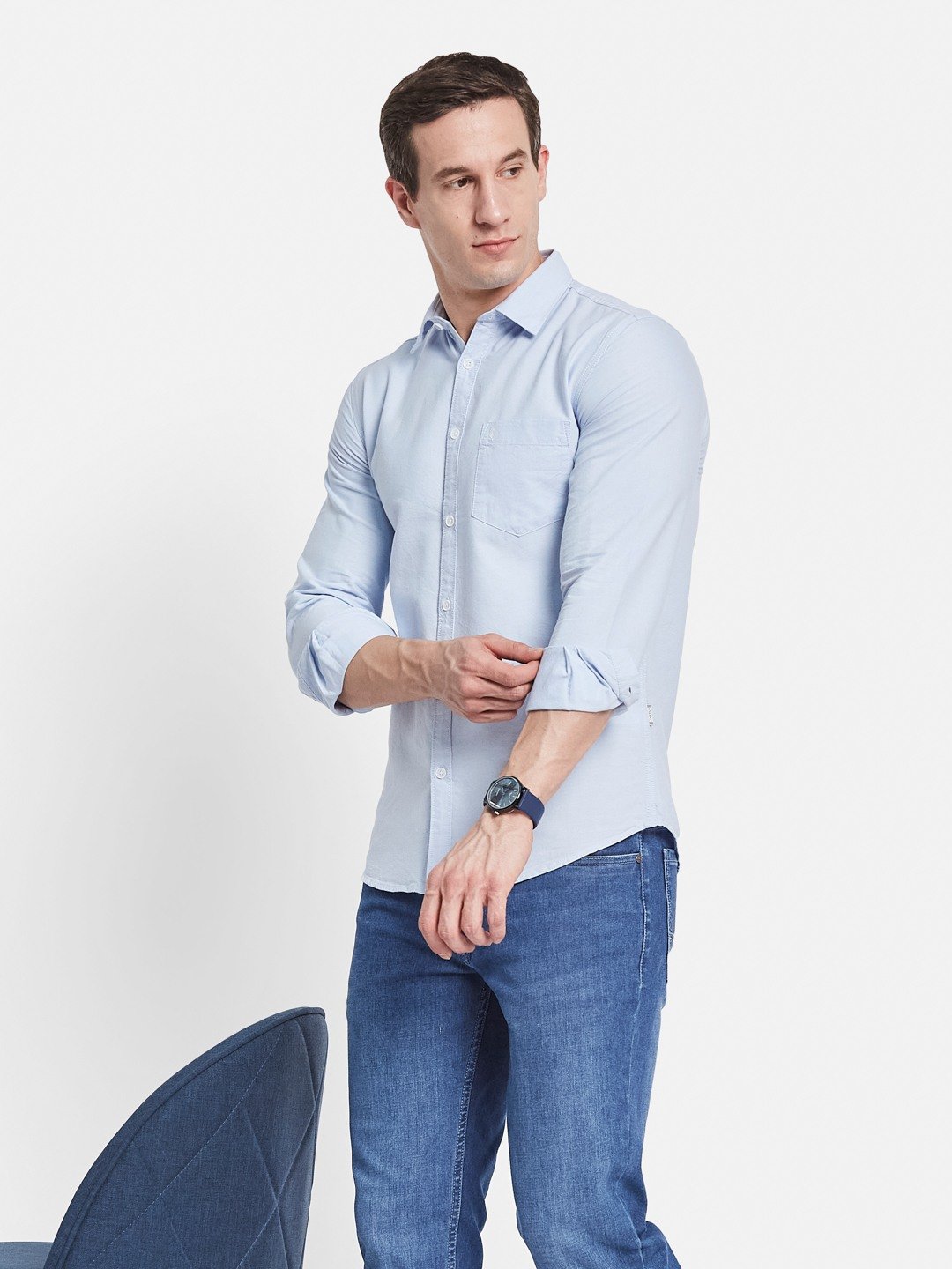 METTLE Men Opaque Casual Shirt