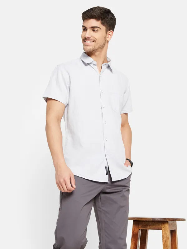 Basic Linen Blend Shirt