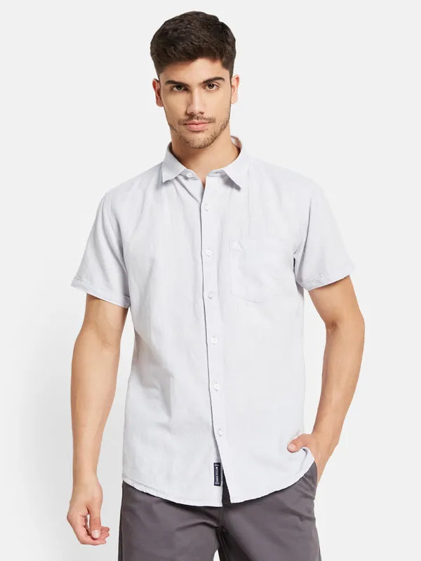 Basic Linen Blend Shirt