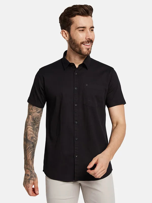 Mettle Men Opaque Casual Shirt