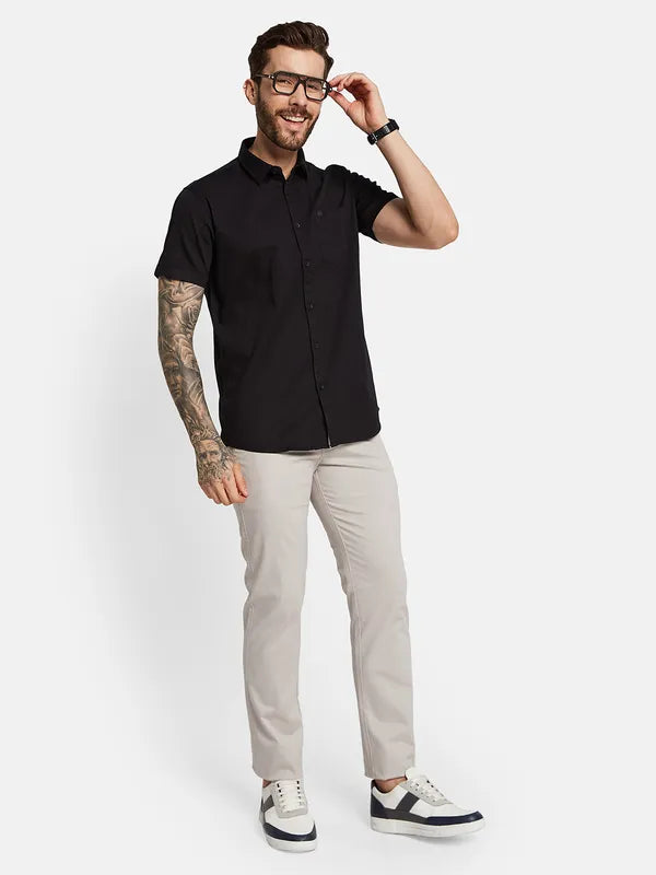 Mettle Men Opaque Casual Shirt