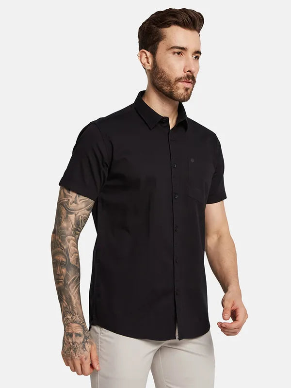 Mettle Men Opaque Casual Shirt