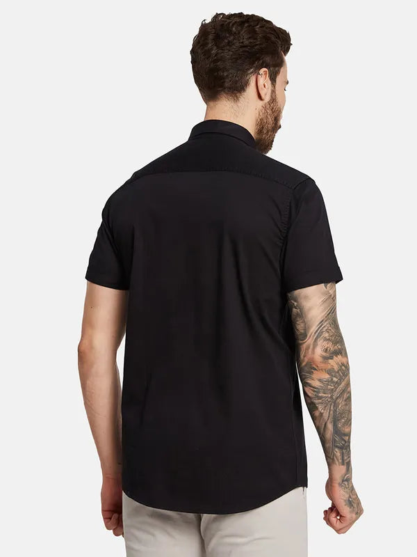 Mettle Men Opaque Casual Shirt