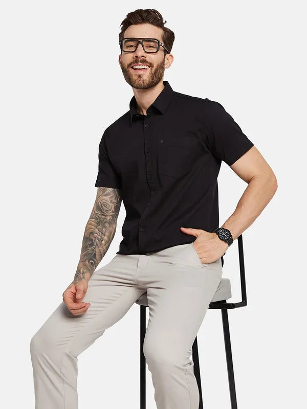 Mettle Men Opaque Casual Shirt