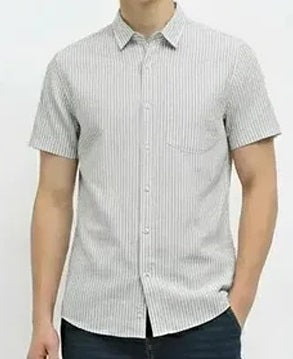 Men Fern Striped Casual Shirt