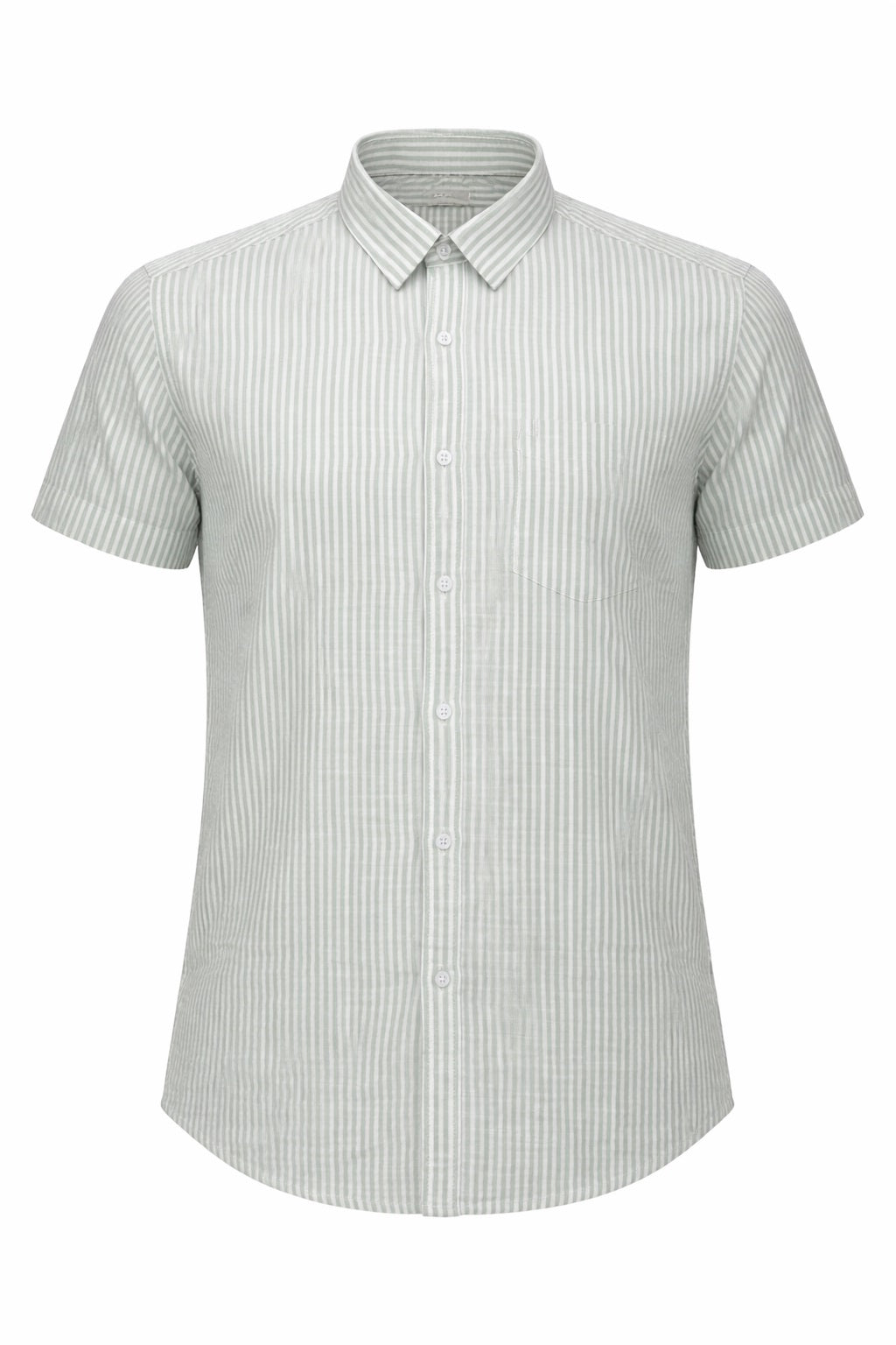 Men Fern Striped Casual Shirt