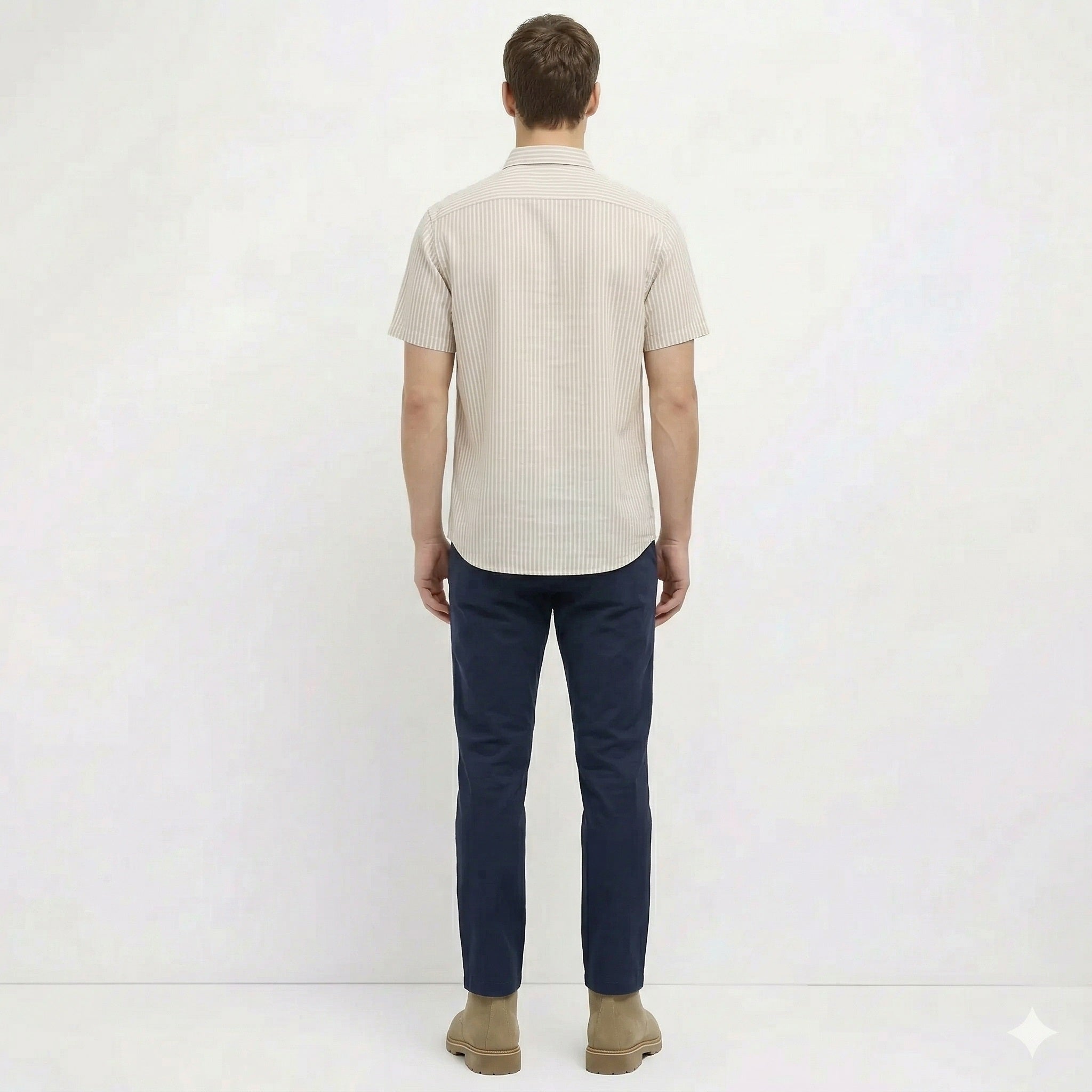 Men Striped Casual Shirt
