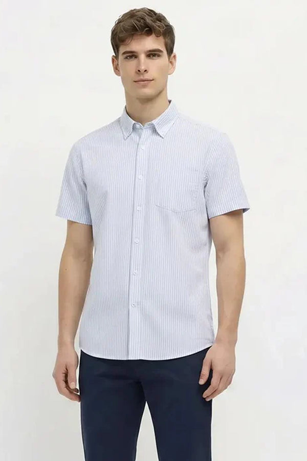 Men Striped Casual Shirt
