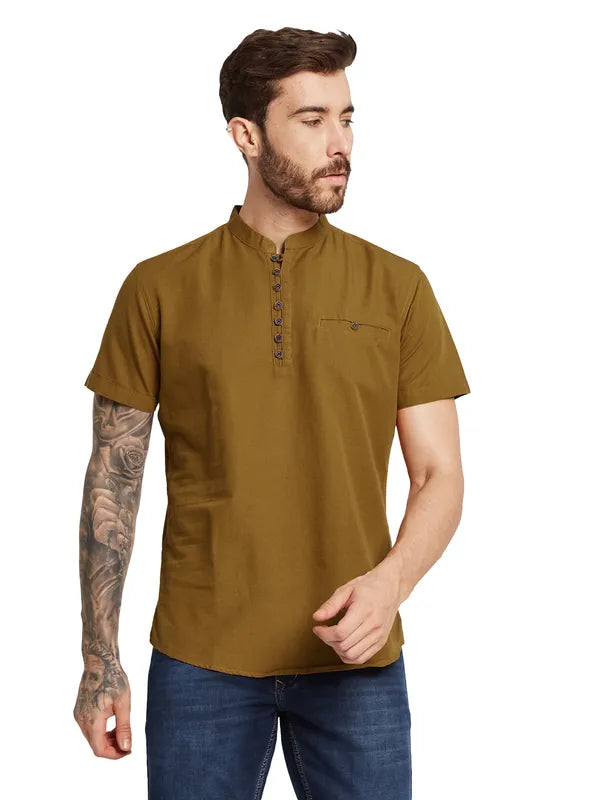 Mettle Men Opaque Casual Shirt