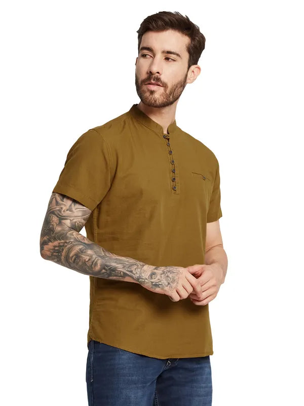 Mettle Men Opaque Casual Shirt