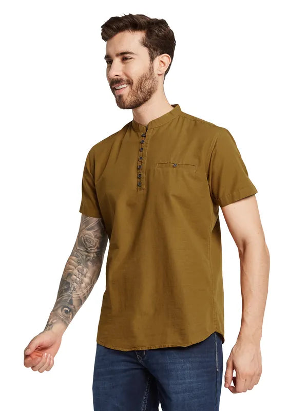 Mettle Men Opaque Casual Shirt