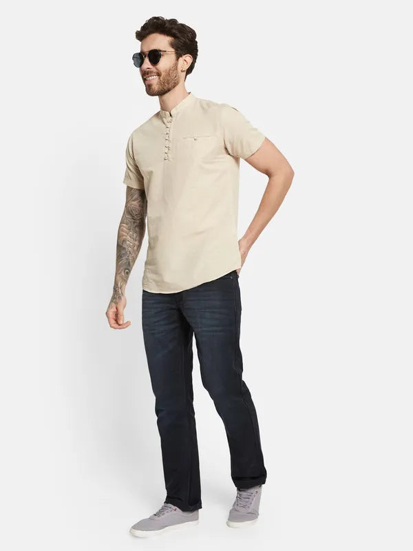 Mettle Opaque Cotton Casual Shirt