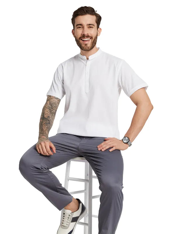 Mettle Men Opaque Casual Shirt