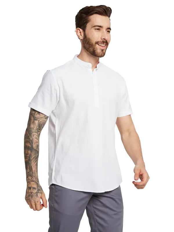 Mettle Men Opaque Casual Shirt