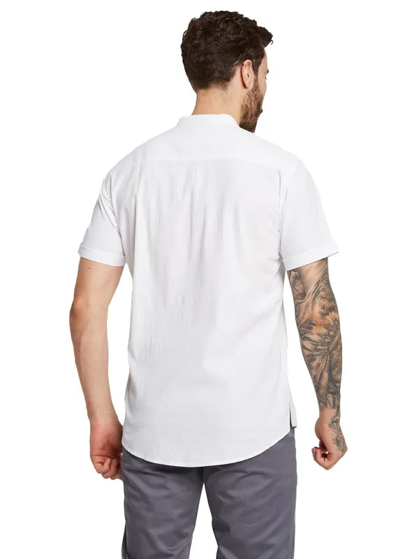 Mettle Men Opaque Casual Shirt