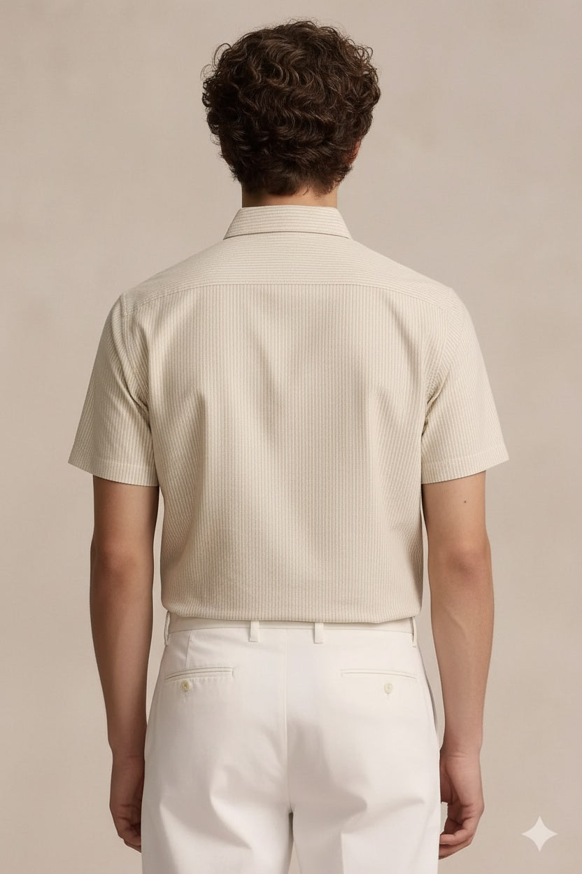 Men Striped Casual Shirt