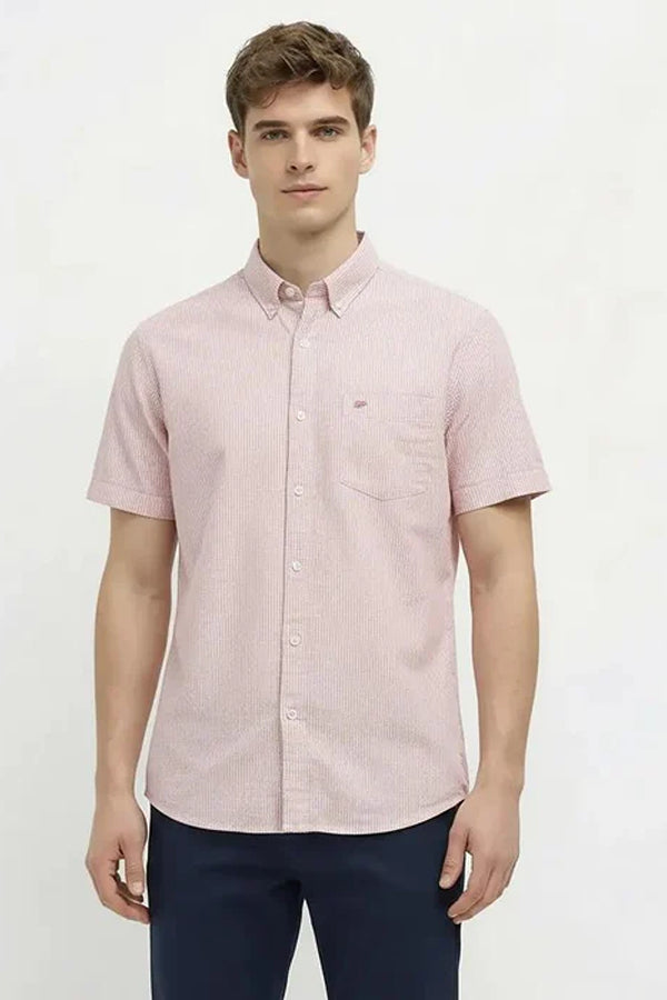 Men Solid Polo Neck Shirt