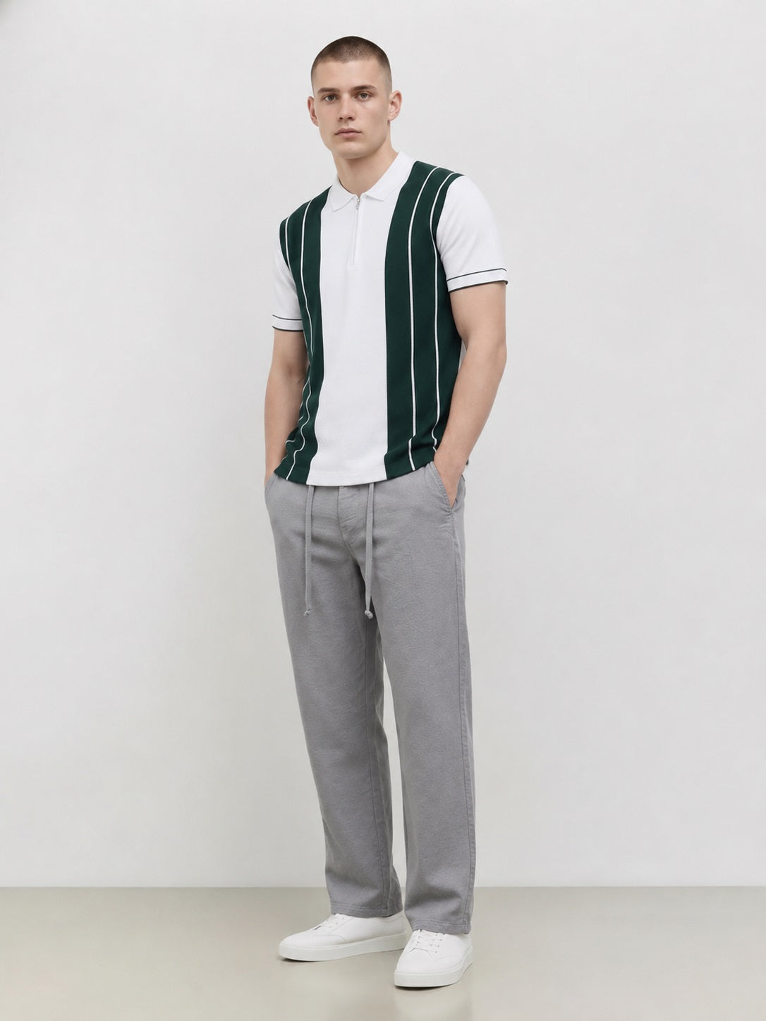 Men Grey Regular Fit Training Track Pants