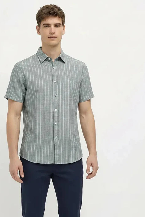 Men Striped Casual Shirt