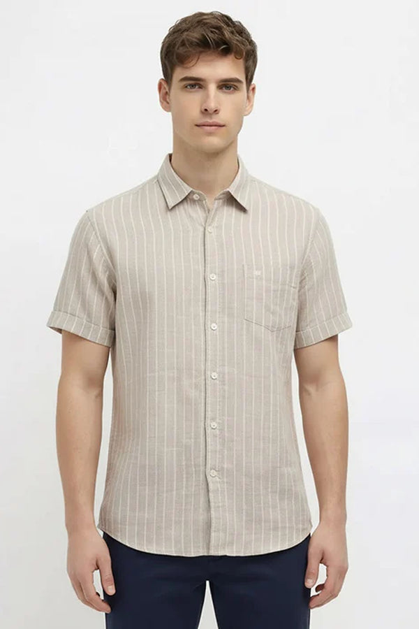 Men Striped Casual Shirt