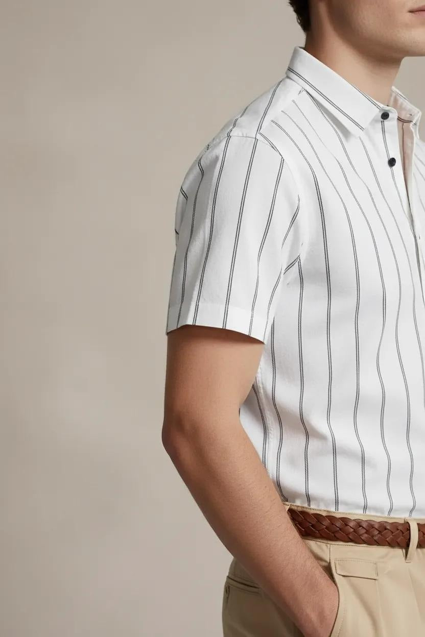 Men Striped Casual Shirt