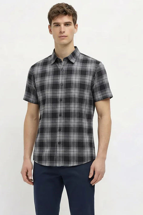 Men Checked Casual Shirt