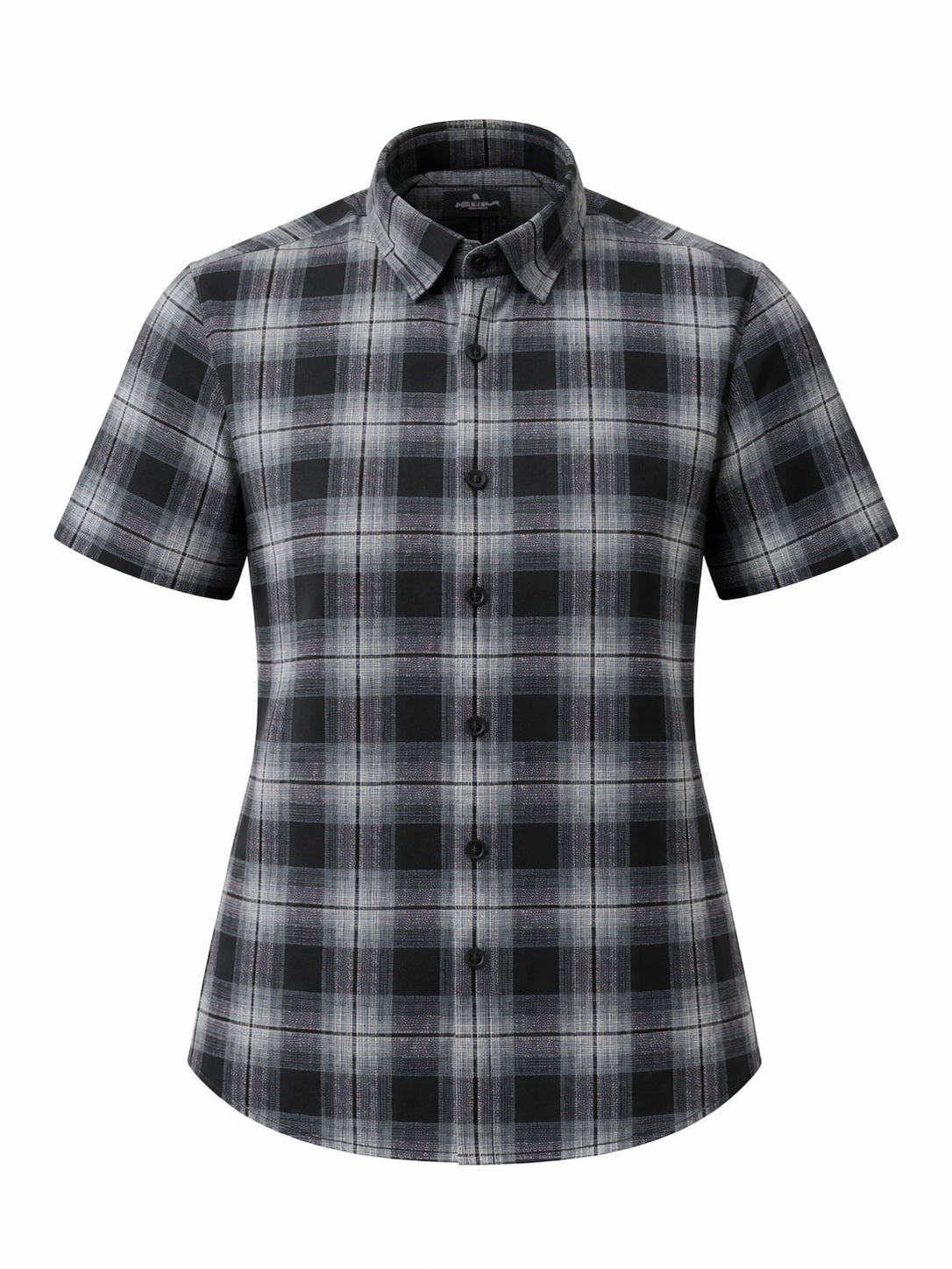 Men Black Checked Casual Shirt