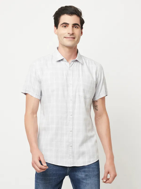 Men Light Grey Shirts