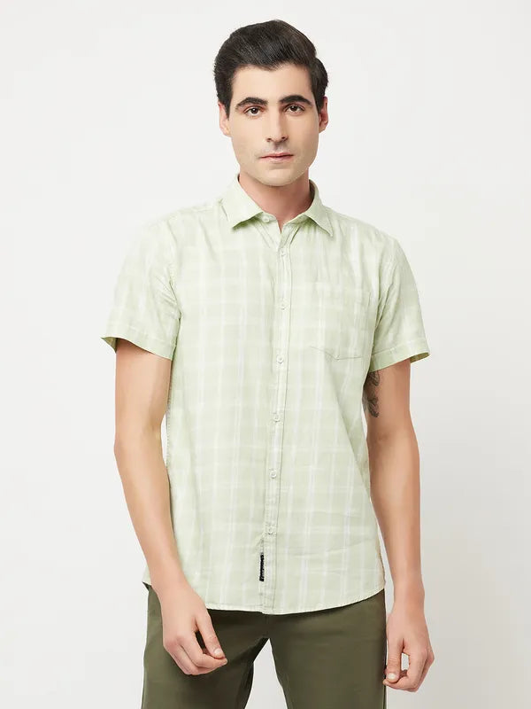 Men Mint Shirts