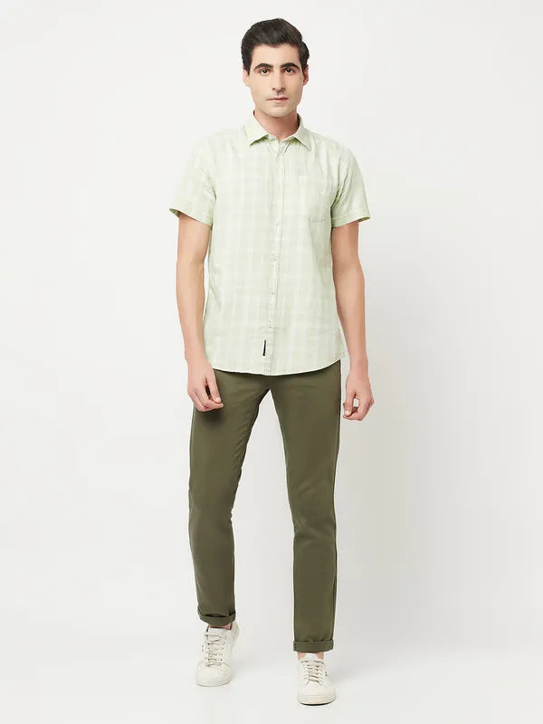 Men Mint Shirts