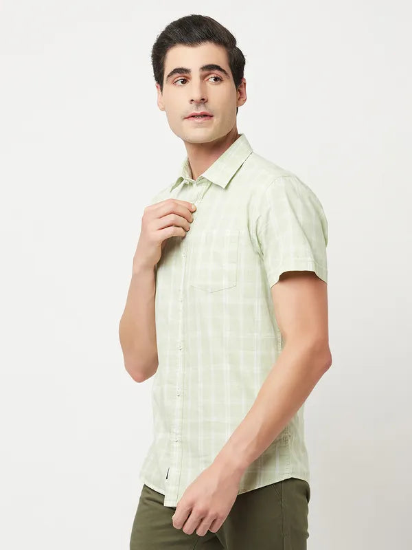 Men Mint Shirts