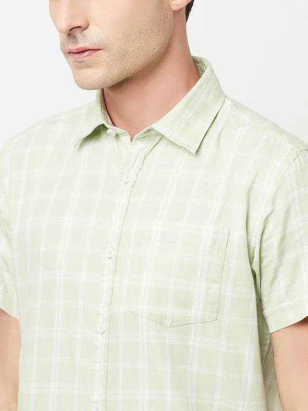 Men Mint Shirts